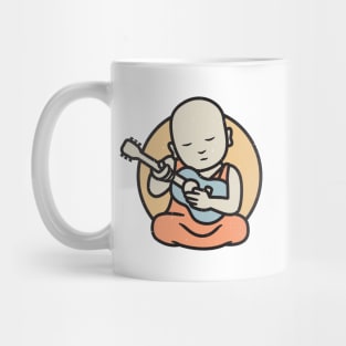 Buddhist Guitarist - Spiritual Band Musician Mug